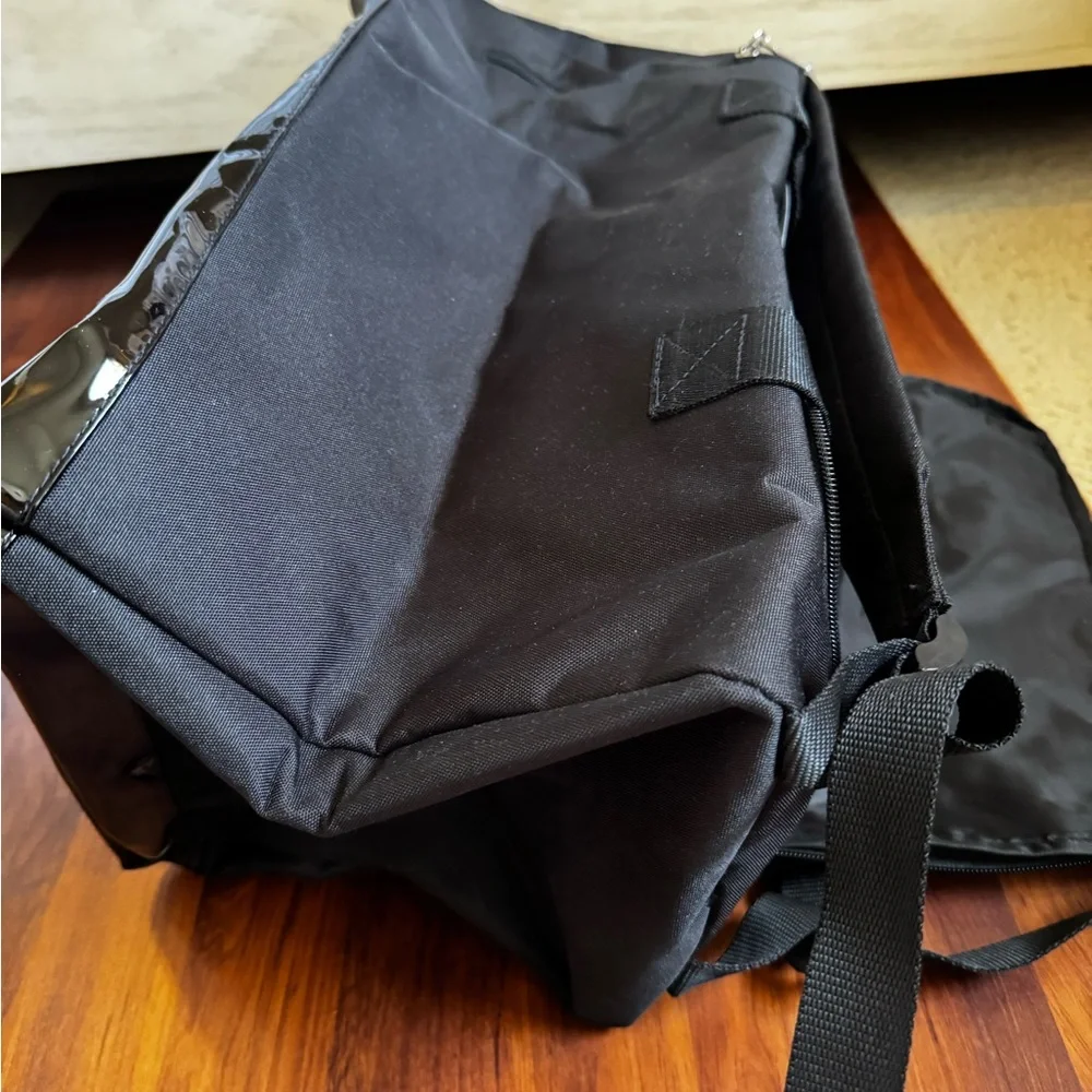 Paco Rabanne Parfums Backpack Travel Carryall Bag Black